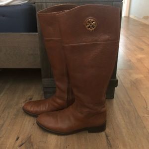 Tory Burch leather riding boots